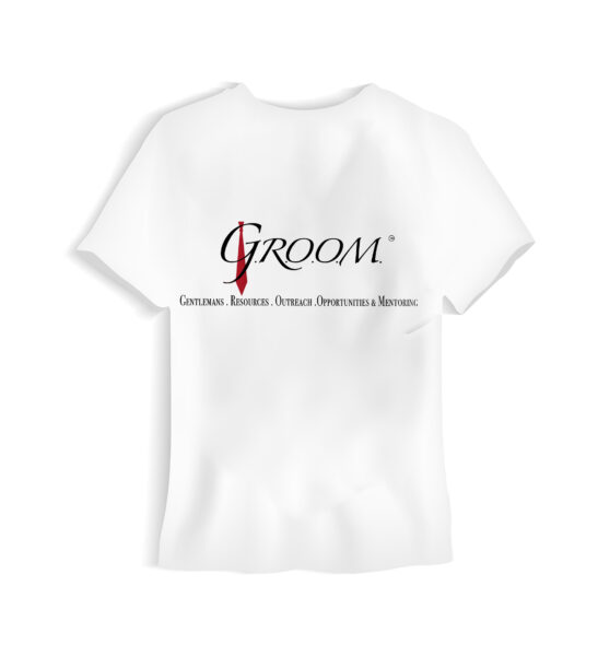 GROOM Logo T-Shirt – White